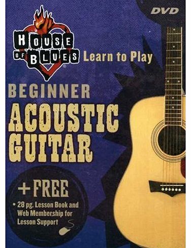 Books DVD House Of Blues - Learn To Play Acoustic Guitar, Beginner [2005] [DVD]